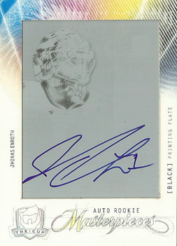 Upper Deck The Cup Rookie Masterpieces The Cup RPA Black Printing Plate 1/1