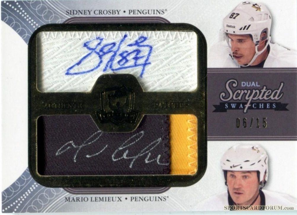 Why did Sidney Crosby Autograph cards of Sidney Crosby? - creasecollector