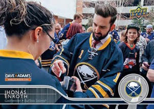 Buffalo Sabres Dave And Adam's Arena Giveaway National Hockey Card Day