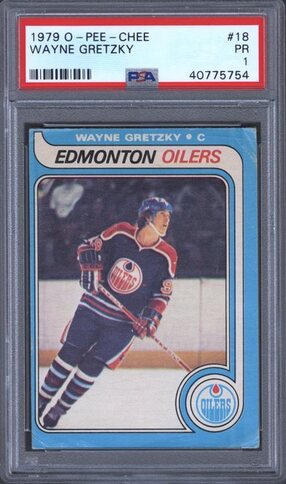 1979-80 OPC Wayne Gretzky Rookie Card PSA