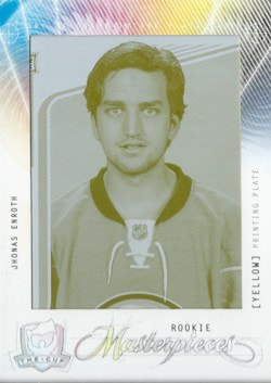 Upper Deck The Cup Rookie Masterpieces Collectors Choice Yellow Printing Plate 1/1
