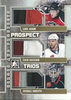11-12 ITG Heroes And Prospects Trios Gold