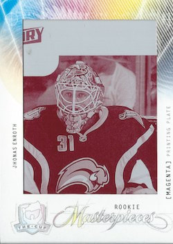 Upper Deck The Cup Rookie Masterpieces Victory Magenta Printing Plate 1/1