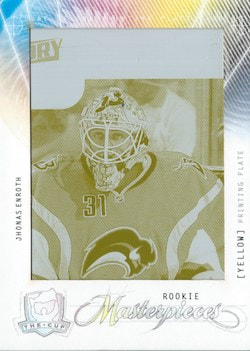 Upper Deck The Cup Rookie Masterpieces Victory Yellow Printing Plate 1/1