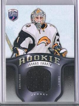 2008-09 Upper Deck Be A Player Rookie Redemption Jersey /99 Jhonas Enroth