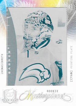 Upper Deck The Cup Rookie Masterpieces MVP Cyan Printing Plate 1/1