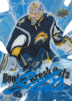 Upper Deck Rookie Breakouts Auto Enroth