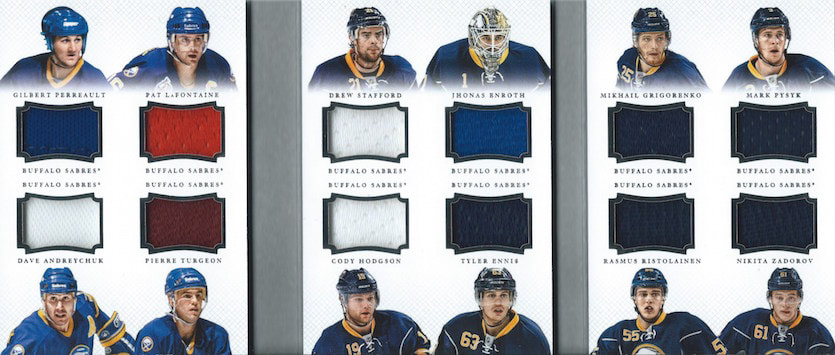 Panini National Treasures Sweeter By The Dozen Sabres /25