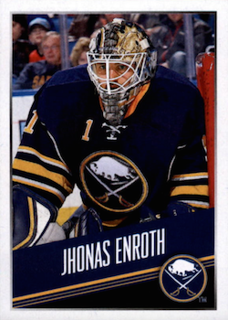 2014-15 Panini Stickers Jhonas Enroth Buffalo Sabres NHL