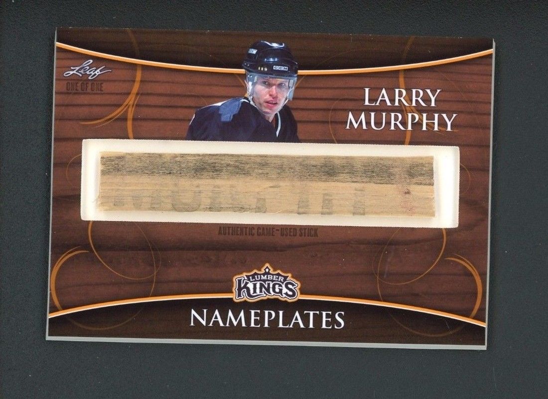 Larry murphy Blank Card Values - MAVIN