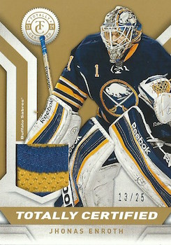 Totally Certified Gold Patch /25 enroth
