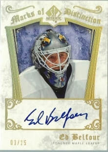 Ed Belfour Autograph Toronto Maple Leafs