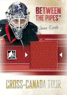 ITG Between The Pipes Game-Used Jersey Cross-Canada Tour 1/1
