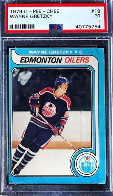 Wayne Gretzky Rookie card
