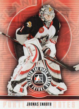 2008-09 In The Game Between The Pipes Future Stars Jhonas Enroth