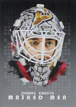 2008-09 ITG Between The Pipes Masked Men Silver Jhonas Enroth