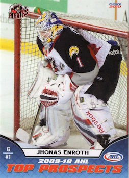 Choice AHL Top Prospects Jhonas Enroth Portland Pirates