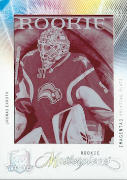 09-10 Upper Deck The Cup Rookie Masterpieces Artifacts Magenta Printing Plate 1/1