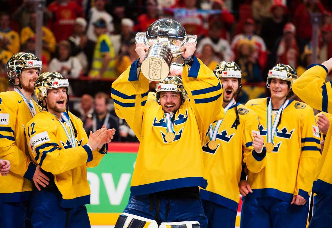 IIHF World Hockey Championships 2013 Team Sweden Gold Medal win