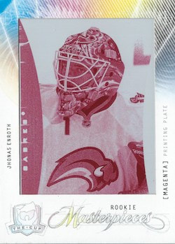 Upper Deck The Cup Rookie Masterpieces MVP Magenta Printing Plate 1/1