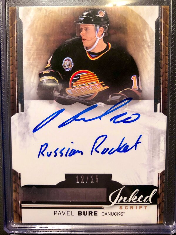 The Russian Rocket Pavel Bure - creasecollector